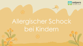 Allergischer Schock bei Kindern